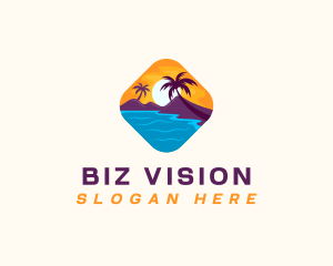 Nature Island Travel logo design