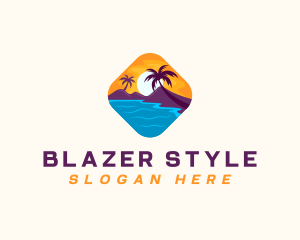 Nature Island Travel logo design