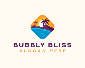 Nature Island Travel logo design