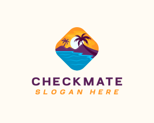 Nature Island Travel logo design