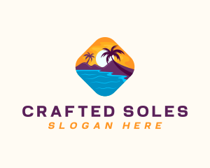 Nature Island Travel logo design