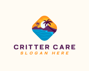 Nature Island Travel logo design