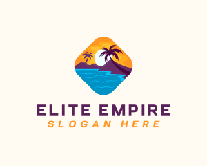 Nature Island Travel logo design