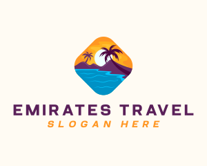 Nature Island Travel logo design