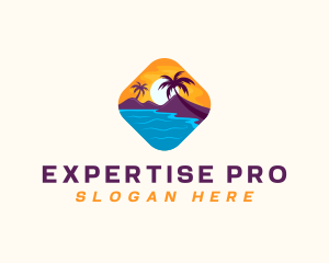 Nature Island Travel logo design