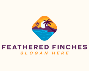 Nature Island Travel logo design