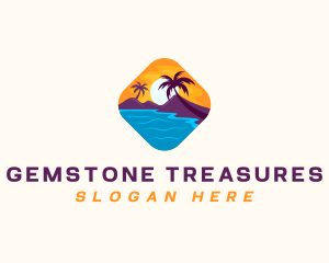 Nature Island Travel logo design