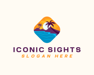 Nature Island Travel logo design