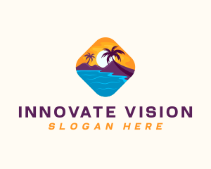 Nature Island Travel logo design