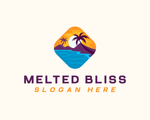 Nature Island Travel logo design