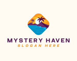 Nature Island Travel logo design