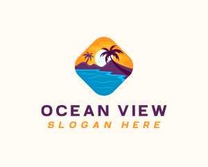 Nature Island Travel logo design