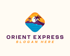 Nature Island Travel logo design