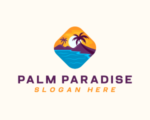 Nature Island Travel logo design