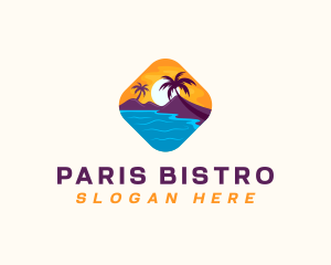 Nature Island Travel logo design