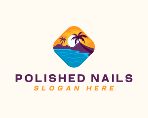 Nature Island Travel logo design