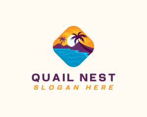 Nature Island Travel logo design