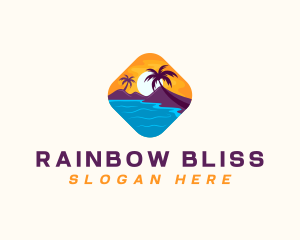 Nature Island Travel logo design