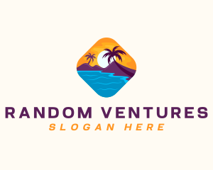 Nature Island Travel logo design