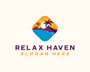 Nature Island Travel logo design