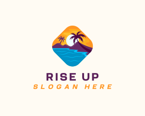 Nature Island Travel logo design