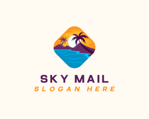 Nature Island Travel logo design