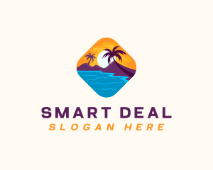 Nature Island Travel logo design