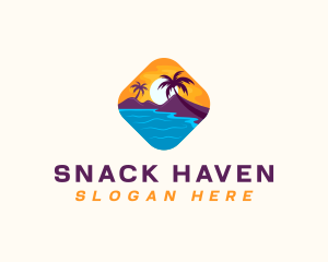 Nature Island Travel logo design