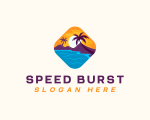 Nature Island Travel logo design