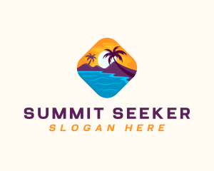 Nature Island Travel logo design