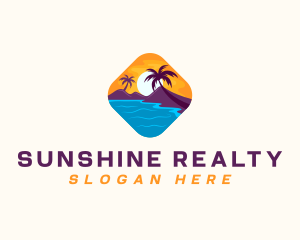 Nature Island Travel logo design