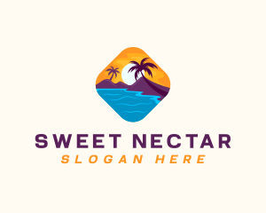 Nature Island Travel logo design