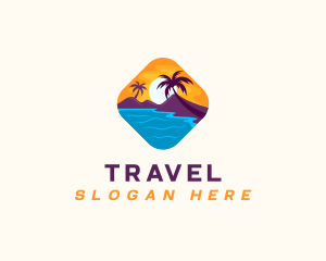 Nature Island Travel logo design