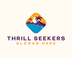 Nature Island Travel logo design