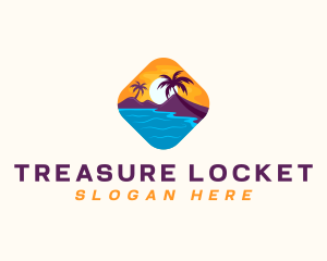 Nature Island Travel logo design