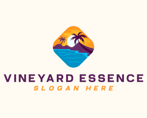 Nature Island Travel logo design