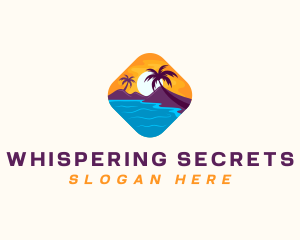 Nature Island Travel logo design