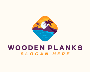 Nature Island Travel logo design