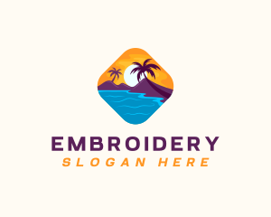 Nature Island Travel logo design