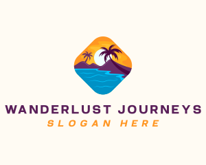 Travel - Nature Island Travel logo design
