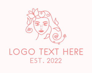 Pink - Natural Beauty Cosmetics logo design