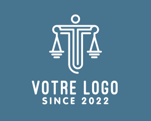Law Office - Law Scale Judiciary logo design