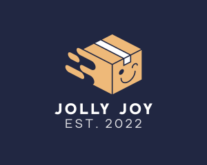 Logistic Smiley Box  logo design