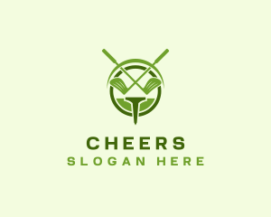 Green Flag - Sports Golf Club Tournament logo design