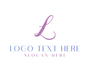 Glam - Chic Luxe Lifestyle logo design