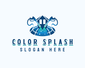 Pressure Washer Detailing logo design