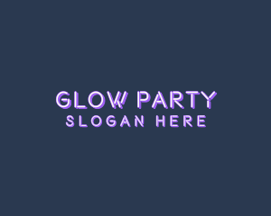 Rave - Party Neon Lighting logo design