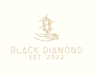 Premium Diamond Jewelry logo design