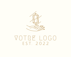 Luxurious - Premium Diamond Jewelry logo design