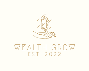 Premium Diamond Jewelry logo design